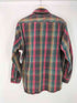 ファイブブラザー FIVE BROTHER 90S TALLMAN マドラスチェック 両フラップ ヘビーネル シャツ メンズ import:L